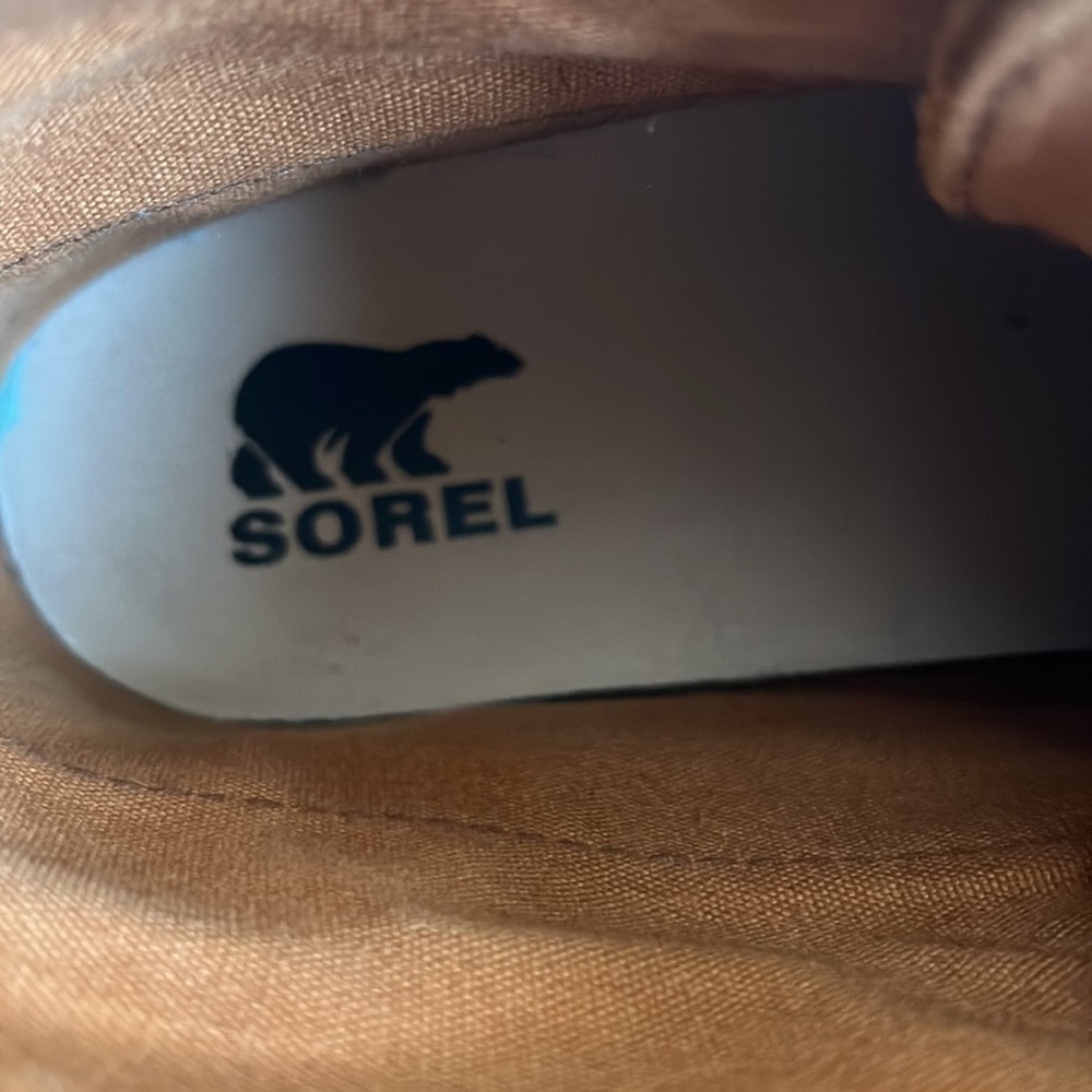 Sorel Brown & Black Out N About Plus Waterproof Leather / Rubber Duck Boots - Picture 9 of 11